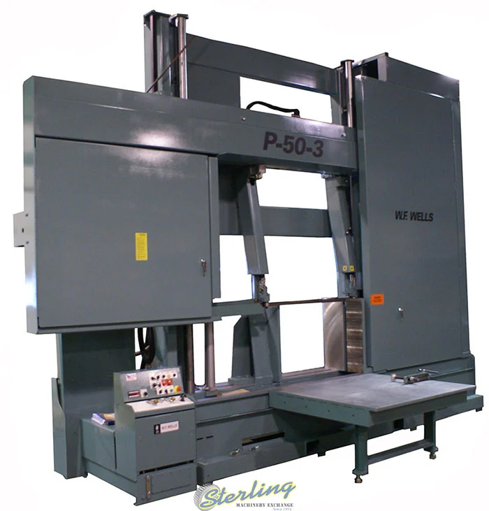 New | in-Stock W.F. WELLS P-50-3 Horizontal Band Saws California US | Sterling Machinery Exchange #1465985