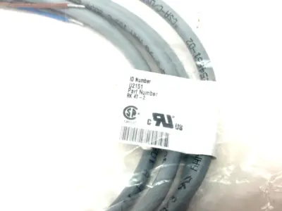 NEW TURCK EUROFAST SINGLE ENDED CORDSET M12 4-PIN