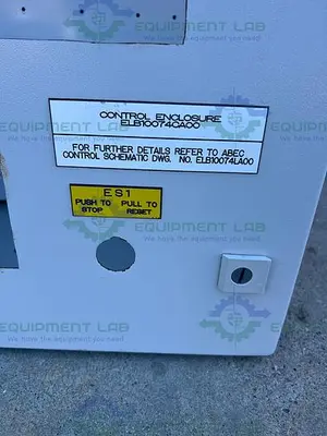 USED INDUSTRIAL CONTROL PANEL 8017575 STANDARD ENCLOSURE 12" X 24" X 24"