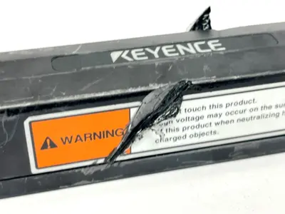 SJ-M031G | Keyence  High-performance Micro Static Eliminator DAMAGED - For parts or not working