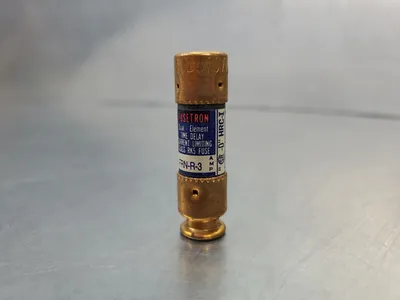 FUSETRON FRN-R-3 Dual-Element Time Delay CL Fuse, 250VAC 200kA. 4D-BOX#3