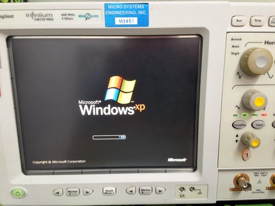 AGILENT INFINIIUM 54831D MSO OSCILLOSCOPE 600 MHz 4 GSa/s MEGA ZOOM