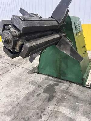 12,000 LBS X 30" PERFECTO MODEL #30-HD-SB PULL OFF UNCOILER COIL REEL: STOCK #21648