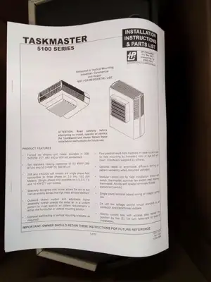Used MARKEL PRODUCTS 5105CAINP3P Heaters US | Infinity wholesale & Supply LLC #1305836