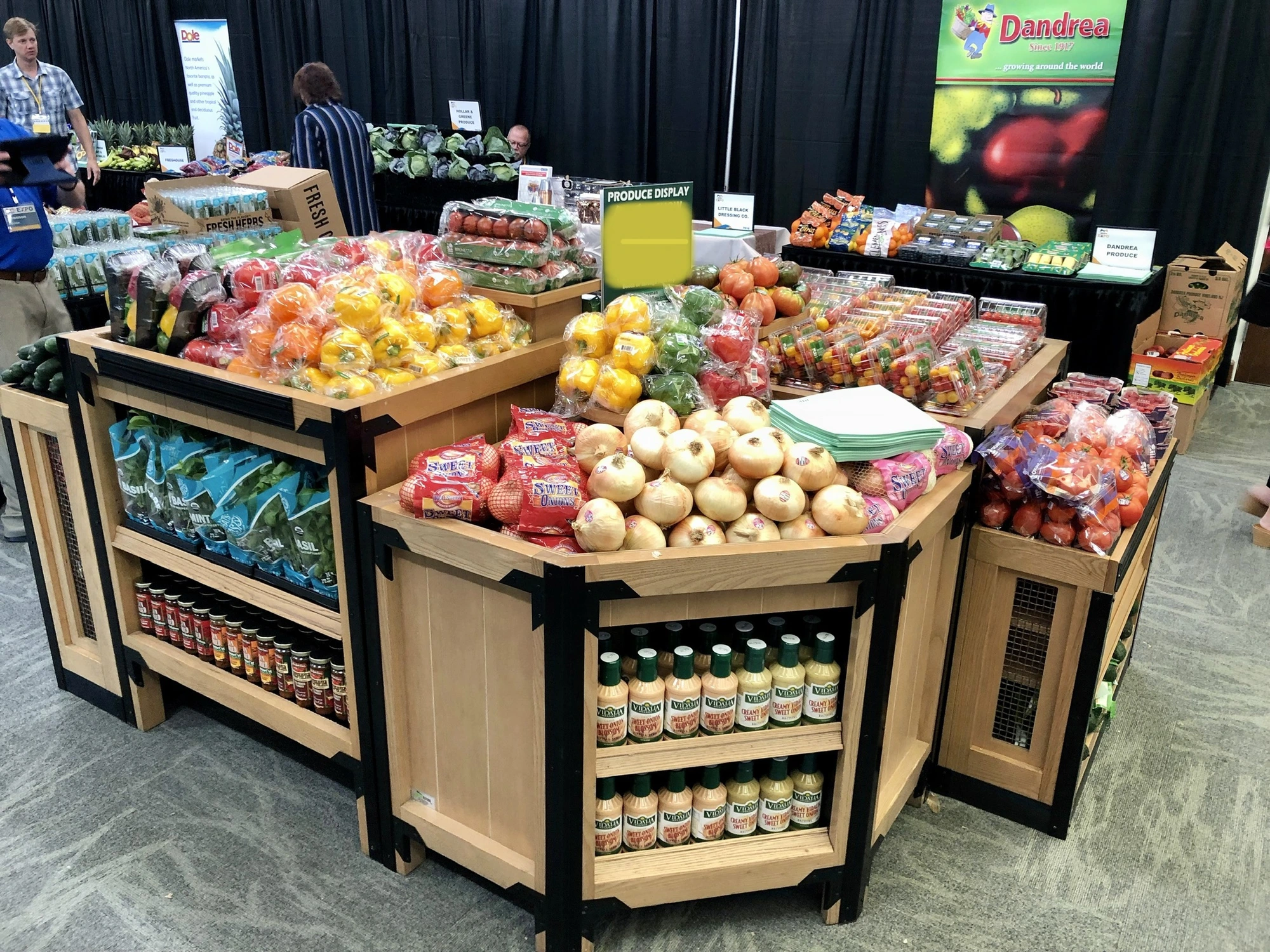 Refurbished 10 Piece Dry Produce Display
