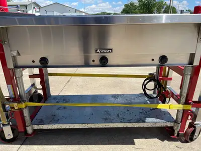 Used Adcraft Used Adcraft ST-120/3 48 1/2" Hot Food SteamTable w/ 3 Open Wells 120V - Shed Steam Tables (Food) Illinois US | Falcon Restaurant Supply #1376139