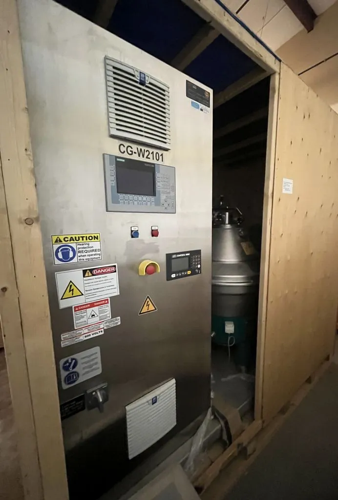 Westfalia SC 35-06-177 Hydrostop clarifier centrifuge, 316SS.