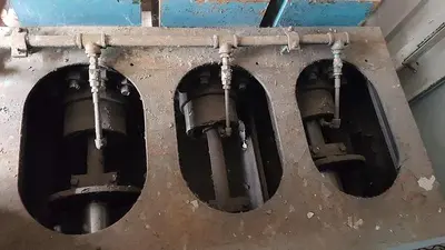 USED GARDNER DENVER PZ-8 (PZH) TRIPLEX MUD PUMP