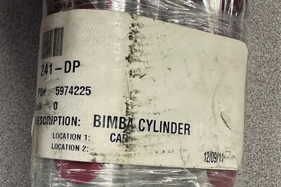 BIMBA 241-DP PNEUMATIC CYLINDER - NEW
