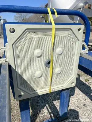 Used Evoqua J-Press 800G32 Filter Press – 313 Sq. Ft., 100 PSI, Built 2019