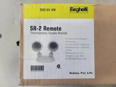 NEW BEGHELLI SR2 6V 9W