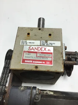 Sankyo Sandex 3.8D04247R-LM3VW1/X Robotic 2 Position Index System