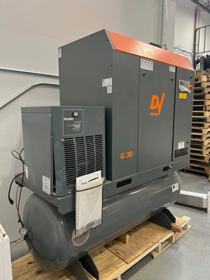 DV SYSTEMS G30TDVSD Rotary Screw & Sliding Vane Air Compressors | Complete Cutting Solutions (1)