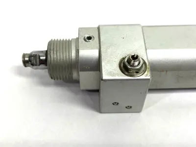 USED SMC PNEUMATIC CYLINDER 20MM BORE 300MM STROKE BROKEN ROD THREAD