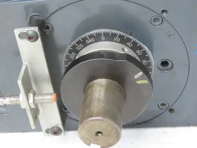 Dial-X 10"Rotary Table Indexer Drive 4 Position Rotator Motor 1/2Hp 3Ph 230/460V