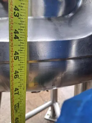 Reactor, 79 Gallon, 316L S/st, Jkt, 50 PSI, Precision, C #S744228