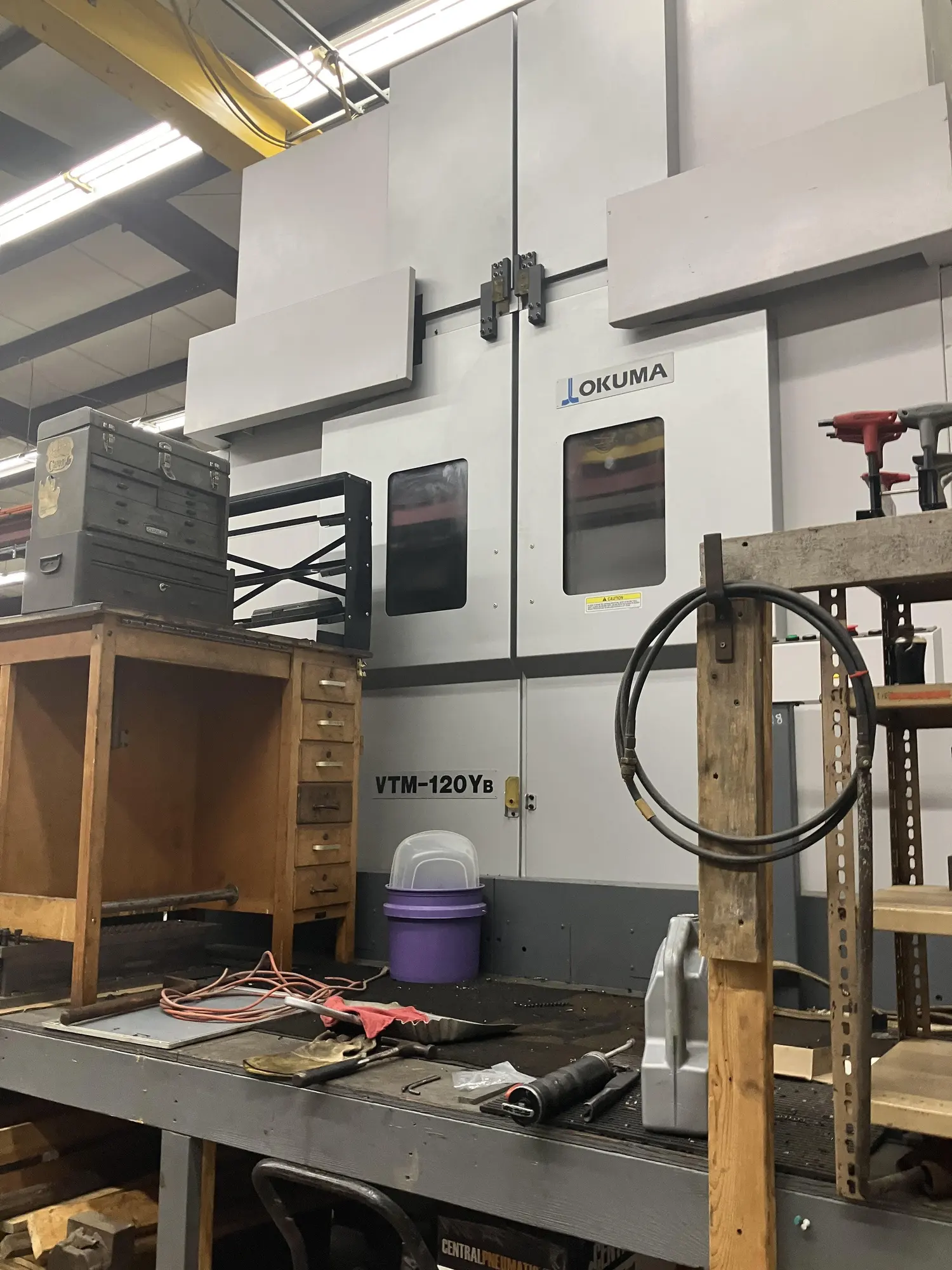 Used 2014 OKUMA VTM-120YB 5-Axis or More CNC Lathes Michigan US | Star Equipment Co., Inc. #1304264