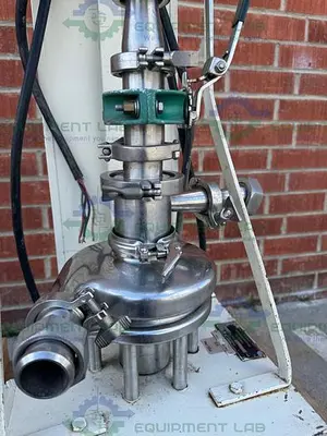 USED TRI-CLOVER TRI-BLENDER F2116MD STAINLESS STEEL MIXER 480V W/ REULAND 2.5HP MOTOR