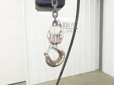 Coffing JLC 1/2 Ton 1000lbs Electric Chain Hoist 16 FPM 16' Lift 230/460V 3PH