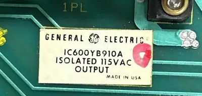 New | in-Stock GE FANUC IC600YB910A Input / Output Modules | Surplus Asset Holdings #1205843