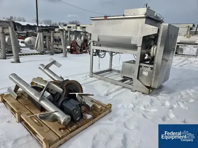 USED Weiler & Co, Inc. 35 Cu Ft Weiler Dual Paddle Mixer, Model M305A, S/S