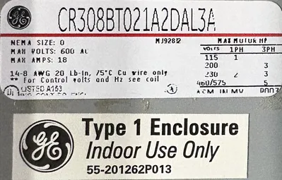 GE CR308BT021A2DAL3A Electrical/PLC/Automation | ESS Industrial Equipment Sales (4)