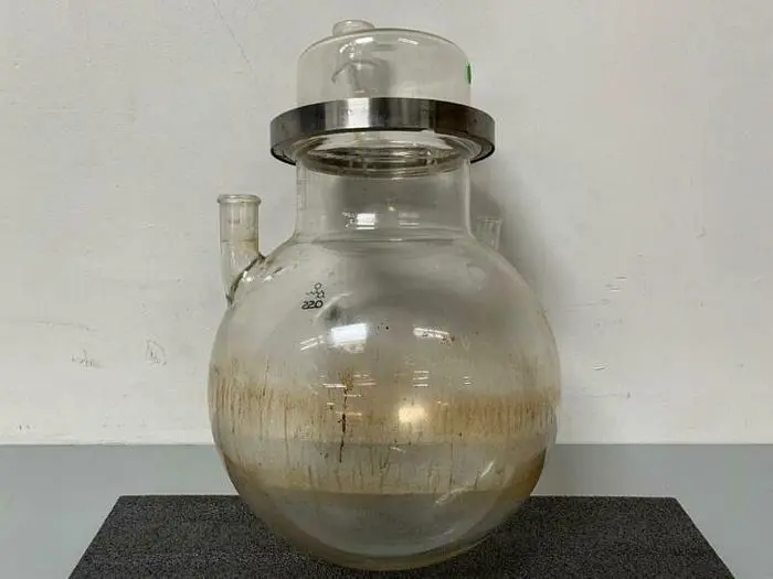 Used OSS LABORATORY COLLECTION FLASK W/ TOP GLASS CAP Glassware - Other | Equipment Lab #485967