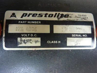 USED PRESTOLITE MKA 4006