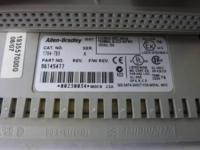 USED ALLEN BRADLEY 1794-IB16 SER A