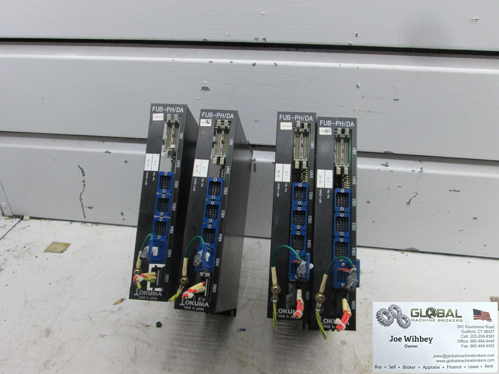 OKUMA FUB-PH/DA 1911-2244-37-11 OPUS7000 100-120V 50/60HZ