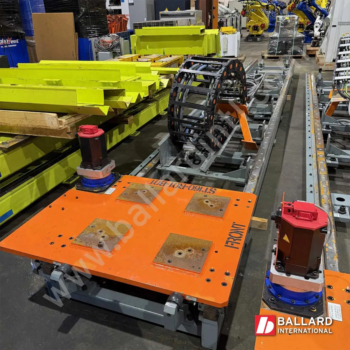 FANUC RTU Gen VI SD 7th Axis Robot Linear Rail – 8 Meter