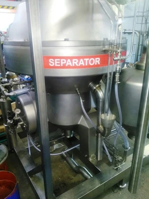 Alfa-Laval HMRPX 614 HGV-74C warm milk separator, 316SS.