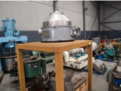 Sharples M-410 Cone-Jector centrifuge, SS.