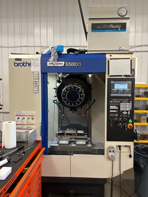 2014 BROTHER SPEEDIO S500X1 CNC Drilling and Tapping Centers | Silverlight CNC, Inc (1)