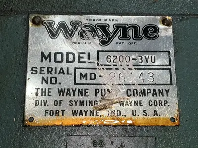 Used WAYNE 62003VU Miscellaneous MRO Ohio US | HGR 24 #1543289