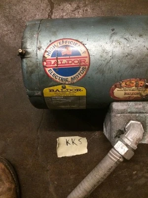 Used Scot Electric Motor 1236 230/460 Volt 6/3 Amp Warranty