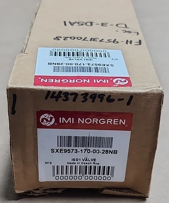 NEW Norgren SXE9573-170-00-28NB