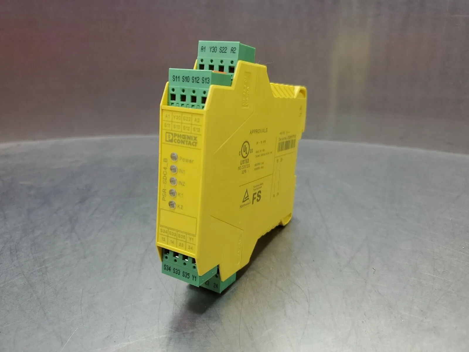 PHOENIX CONTACT PSR-SPP-24DC-SDC4-2X1/B Safety Relay (2981499) 3B-9