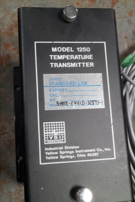 USED Yellow Spring Model 1250 Temperature Transmitter