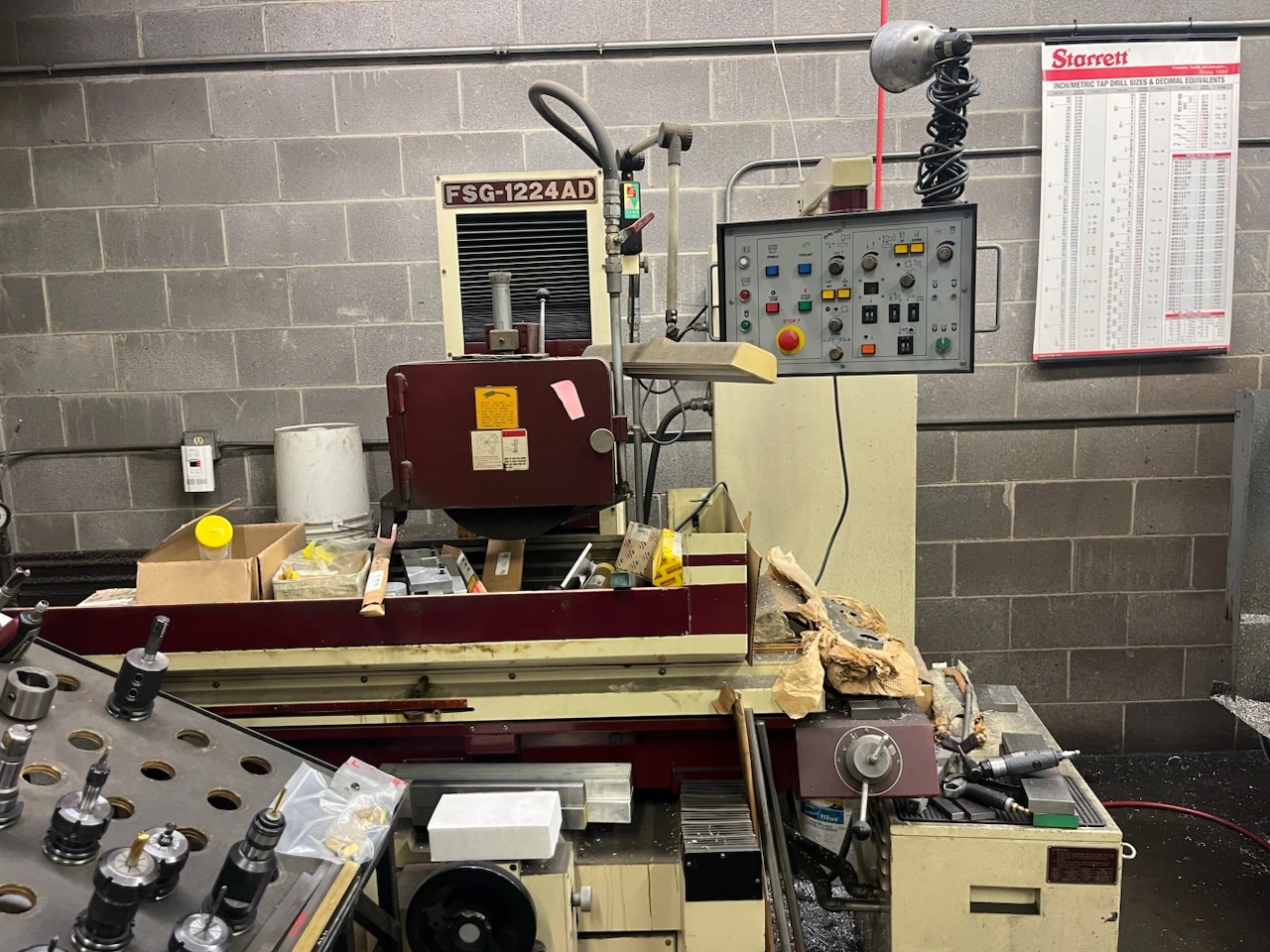 Used 1991 CHEVALIER FSG-1224AD | Reciprocating Surface Grinders