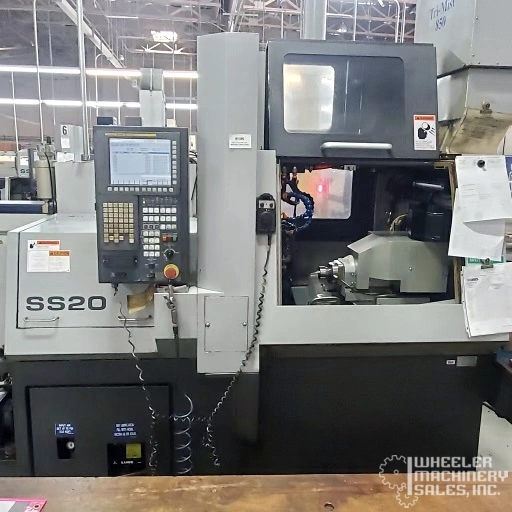 Used 2009 TSUGAMI SS20 LATHES, CNC, SWISS SCREW 7038 | Wheeler