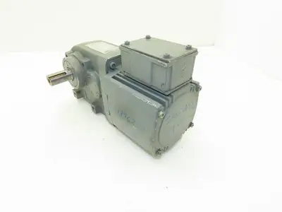 Mitsubishi GM-HM-RL Gearmotor 80:1 Reducer 0.1kw 22.5rpm 220V LH Output