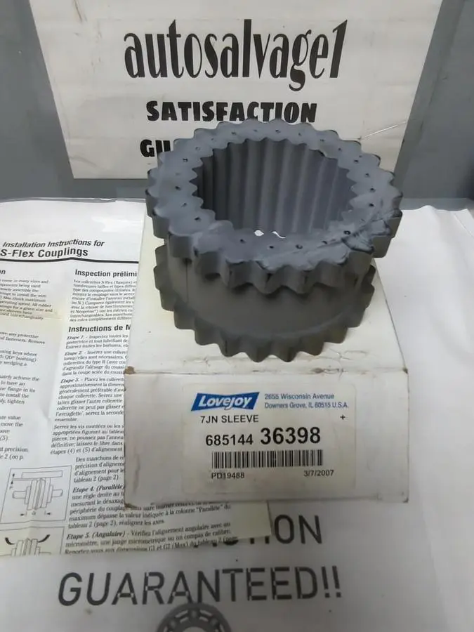 New | in-Stock LOVEJOY 7JN Conveyor Parts | Surplus Asset Holdings #1219085
