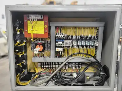 Steel Table w/ Electrical Panel