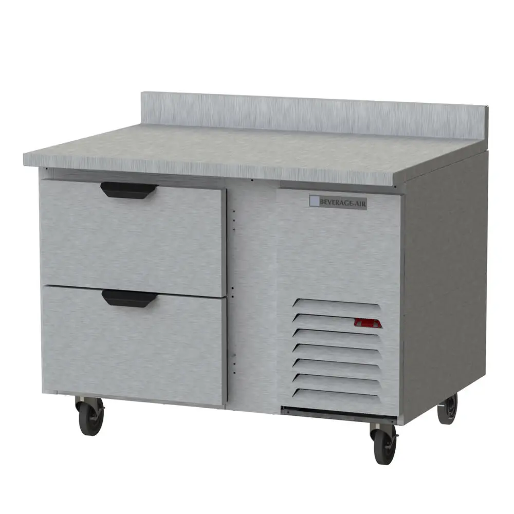 Beverage-Air WTRD46AHC-2 46" Worktop Refrigerator W/ (1) Section, 115v