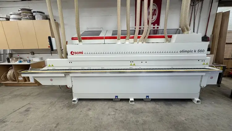 Used 2017 SCM OLIMPIC K560 T-ER2 CNC Edgebanding Machining Centers California US | iBiD Machinery #1453444