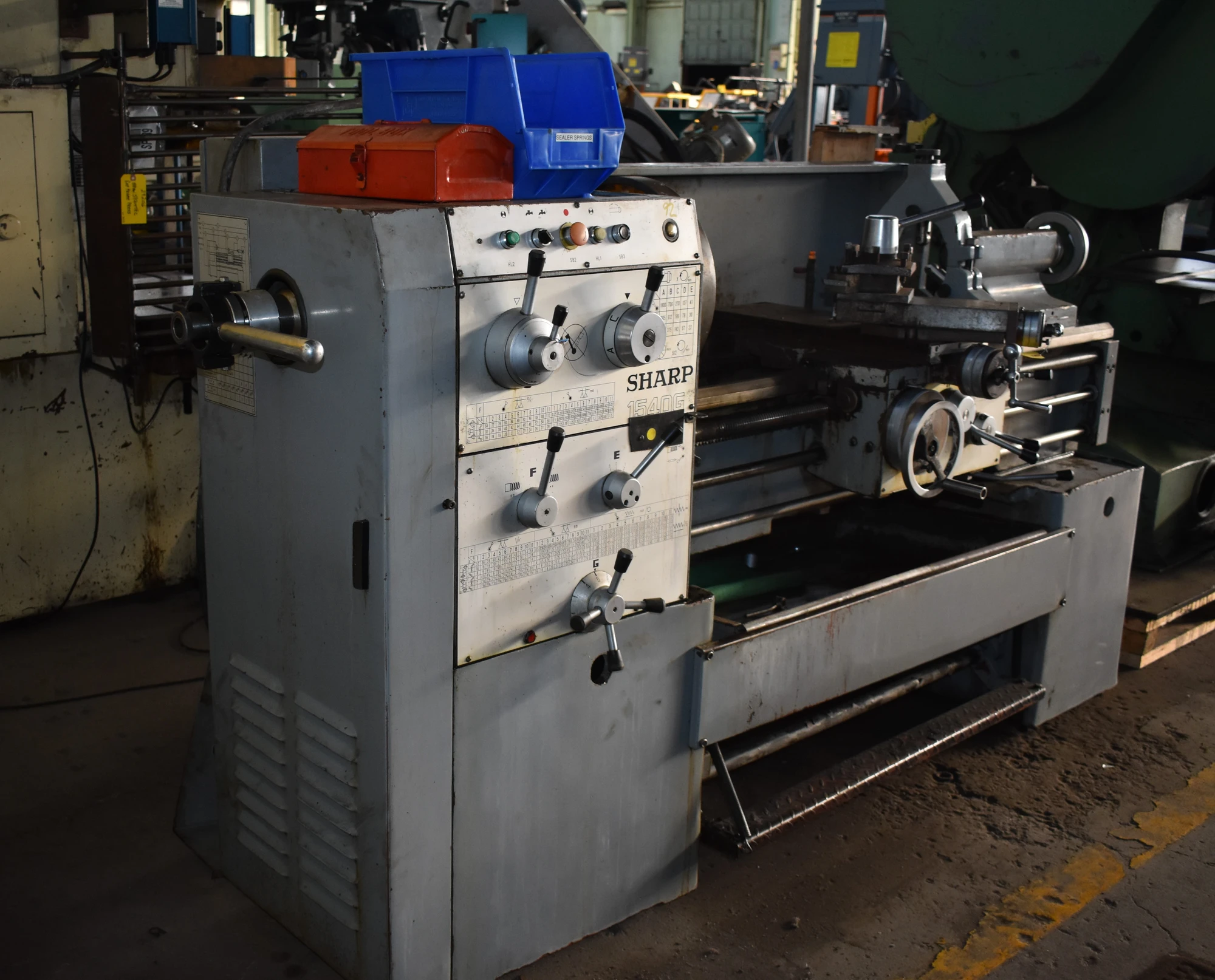 USED SHARP 1540G Engine Lathes in Ohio US - #183142 - Equipt