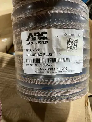 New | in-Stock ARC ABRASIVES _UNKNOWN_ Sanding Discs South Carolina US | General Equipment and Supply #1490904
