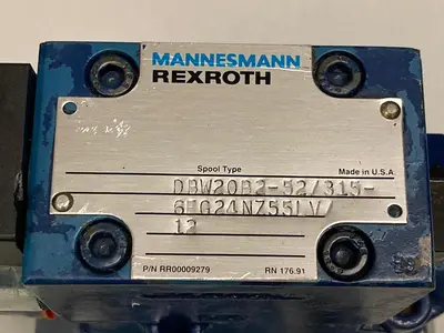 USED REXROTH DBW20B2-52/315-6EG24NZ55LV/12