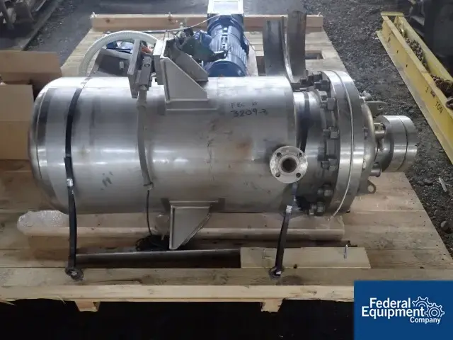 Used Precision 50 Gal Precision Reactor, 316L S/S, 50/150# Reactors Ohio US | Federal Equipment Company #126171